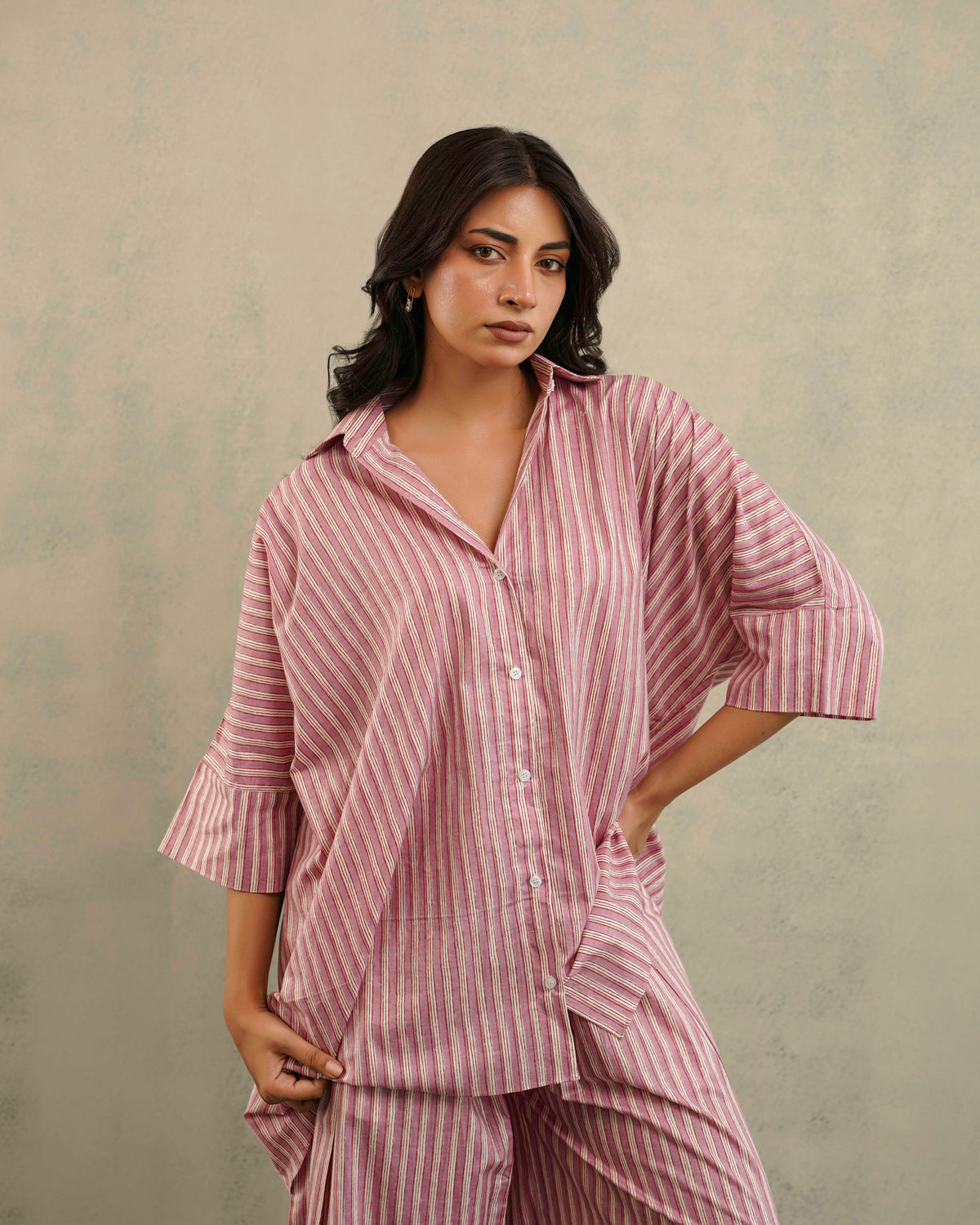 Har-Din Striped Lounge wear