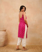 PITARA - The Bandhani Kurta & Pant Set.