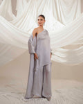 NOOR - The Soft Grey Drape Set.