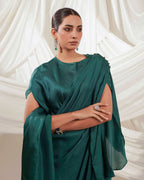 NOOR - The Draped Teal Set.