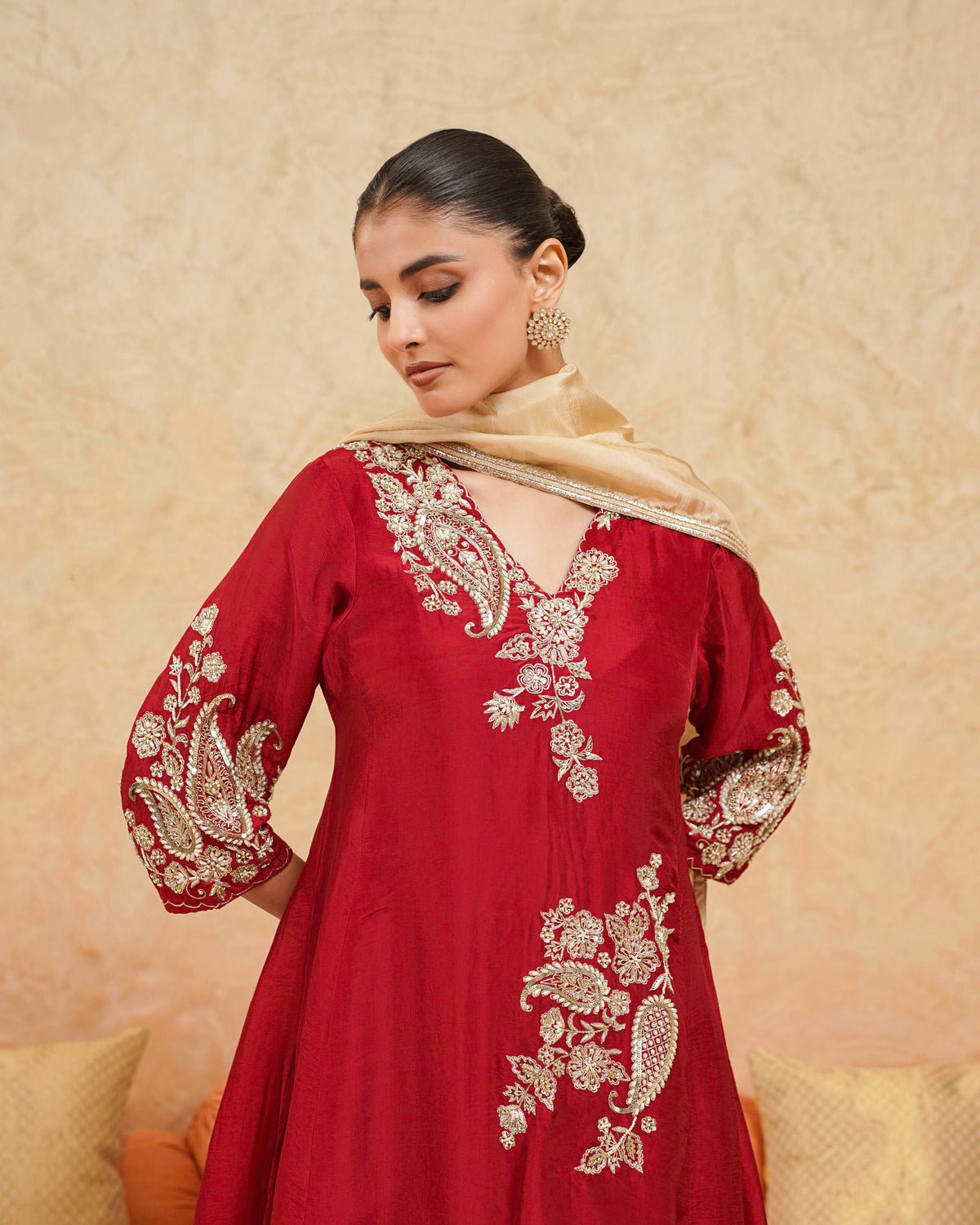 PITARA - The Paisley Anarkali Set.
