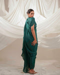 NOOR - The Draped Teal Set.