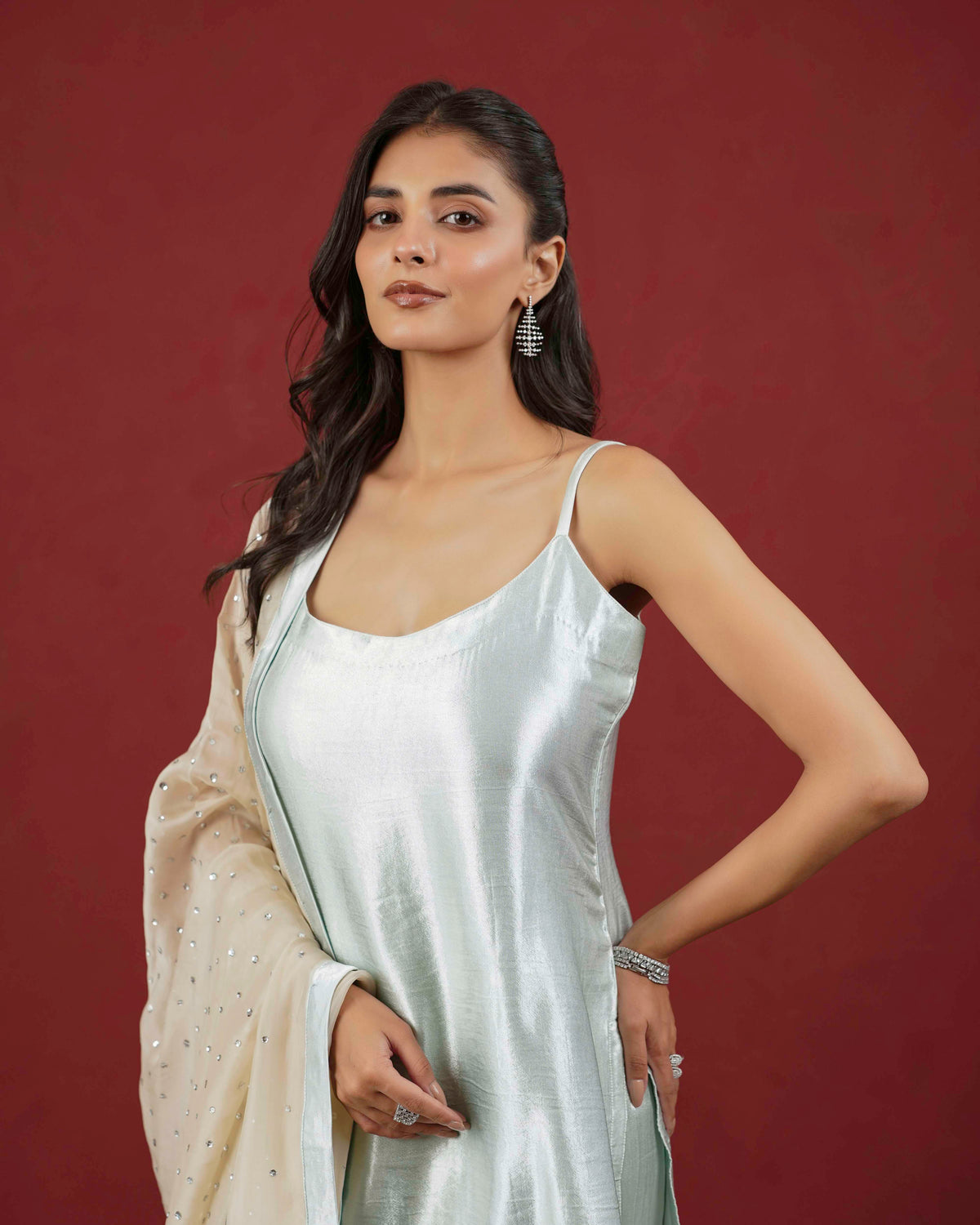 PITARA - The Soft Sage Kurta & Pant Set.