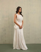 Har-Din White linen set