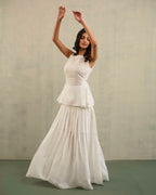 Har-Din White linen set