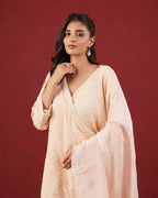 PITARA - The Soft Peach Kurta & Pant Set.