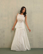 Har-Din White linen set