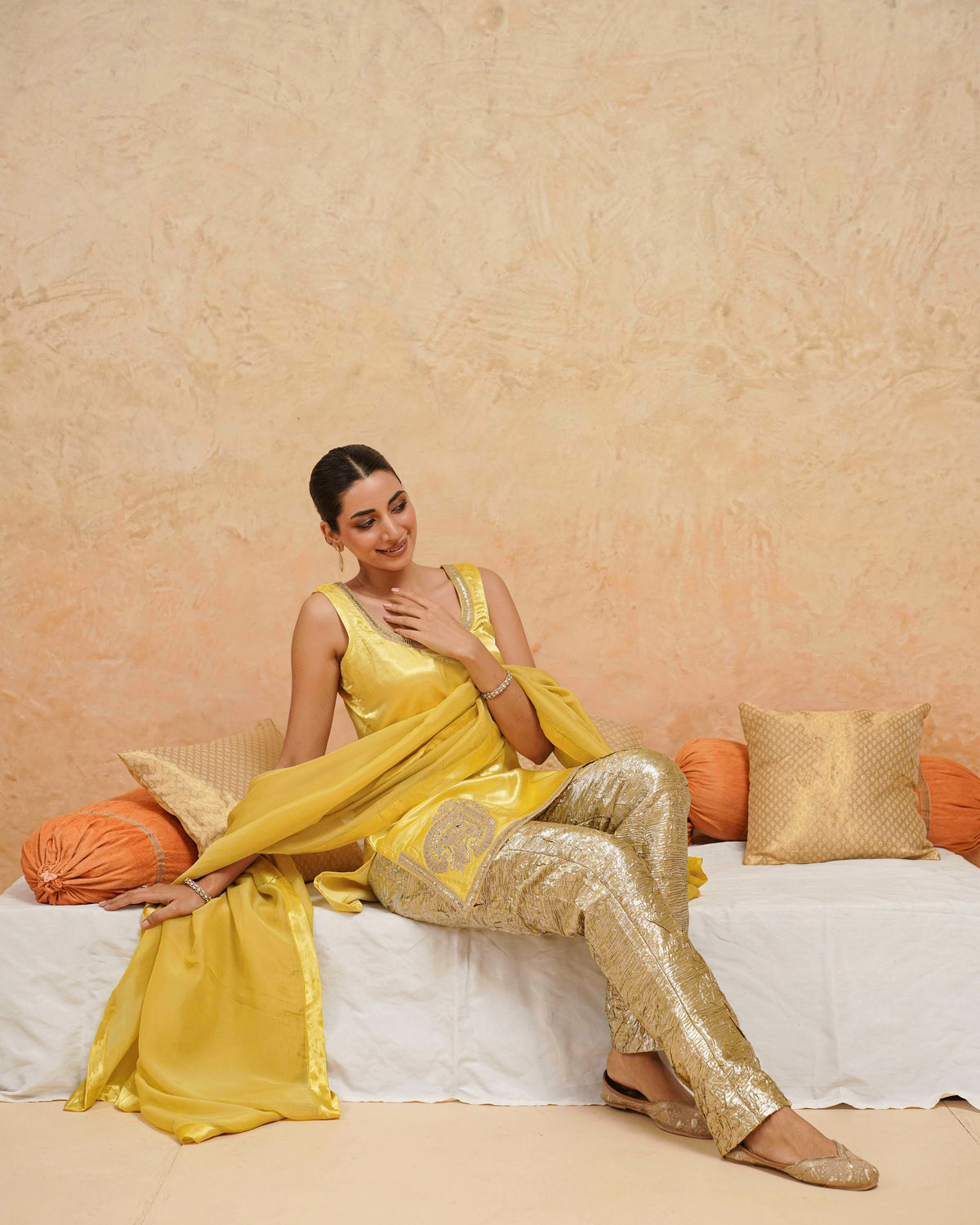 PITARA - The Sunlit Kurta & Pant Set.