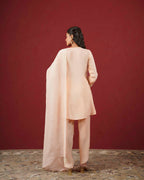 PITARA - The Soft Peach Kurta & Pant Set.