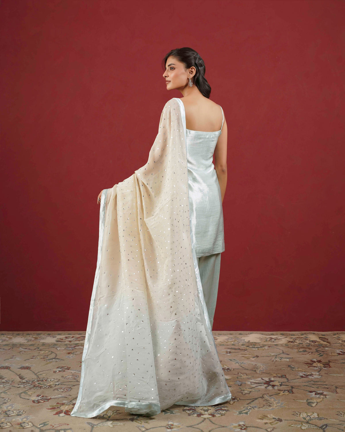 PITARA - The Soft Sage Kurta & Pant Set.