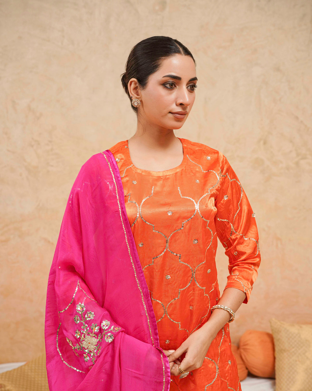 PITARA - The Sunset Statement Kurta & Palazzo Set