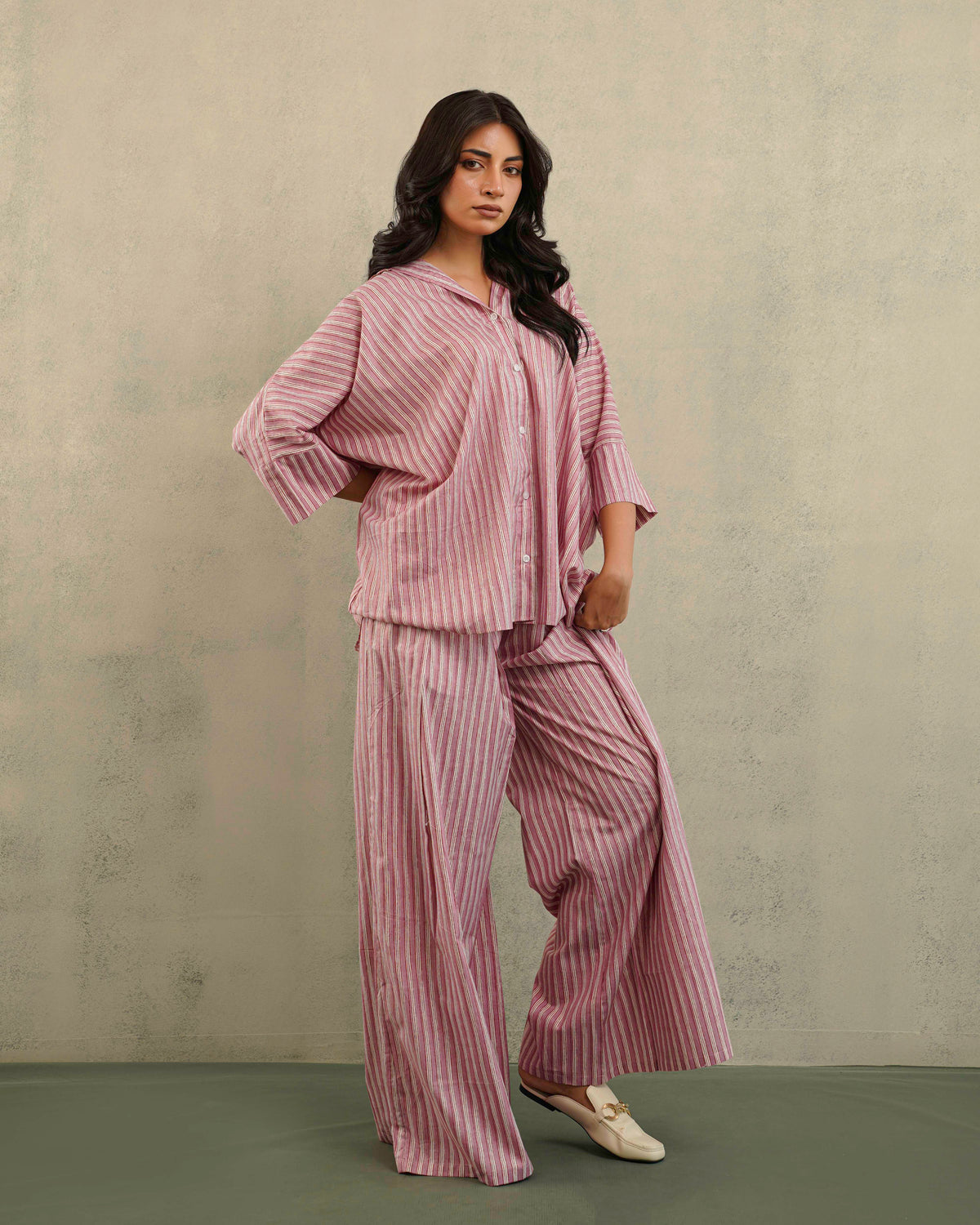 Har-Din Striped Lounge wear