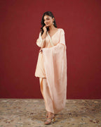 PITARA - The Soft Peach Kurta & Pant Set.