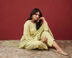 PITARA - The Pistachio Kurta & Pant Set.