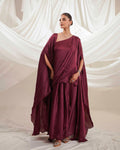 NOOR -     The Three-Piece Drape Set.