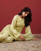 PITARA - The Pistachio Kurta & Pant Set.