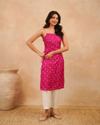 PITARA - The Bandhani Kurta & Pant Set.