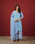 PITARA -  The Powder Blue Kurta & Pant Set.